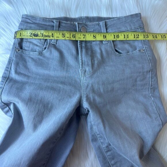 Old Navy Rockstar Built In SculptSkinny Jenas Gray Size 0 - Picture 8 of 10